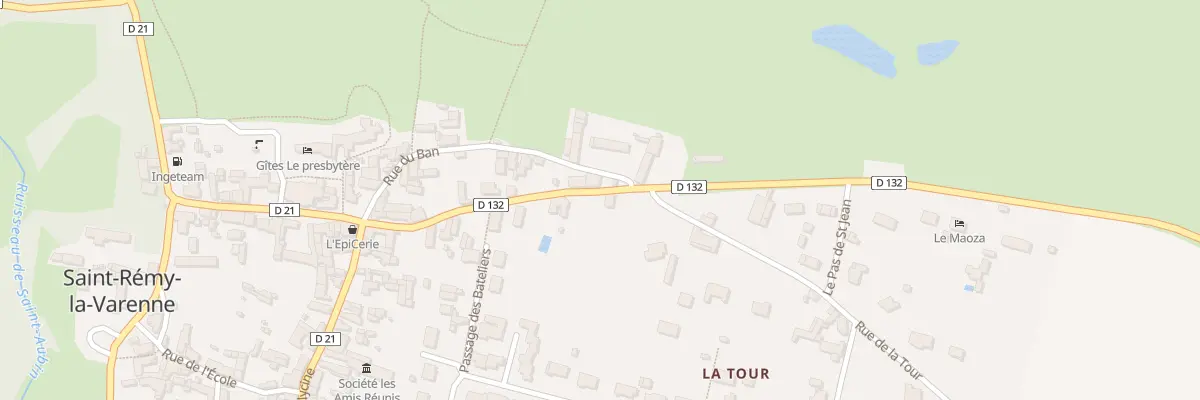 Plan du 16 Rue Saint-Jean-de-l’Isle à Brissac Loire Aubance
