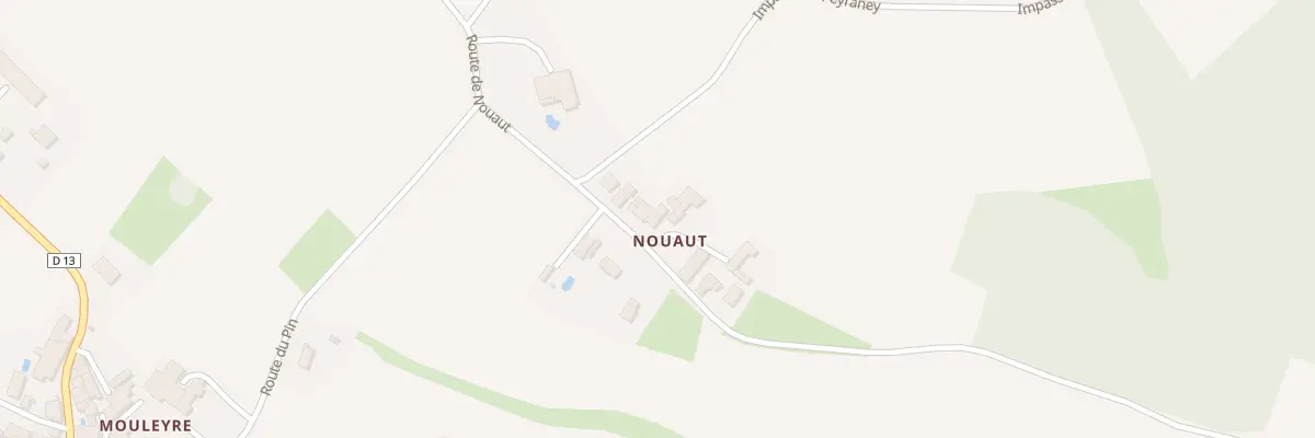 Plan du 3 Nouaut-Nord à Cardan