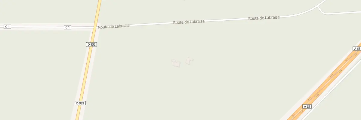 Plan du 232 Rte de Labraise à Arue