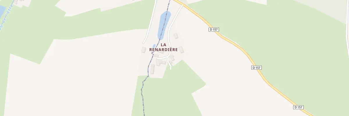 Plan du 5 Rue de la Renardière à Leffard