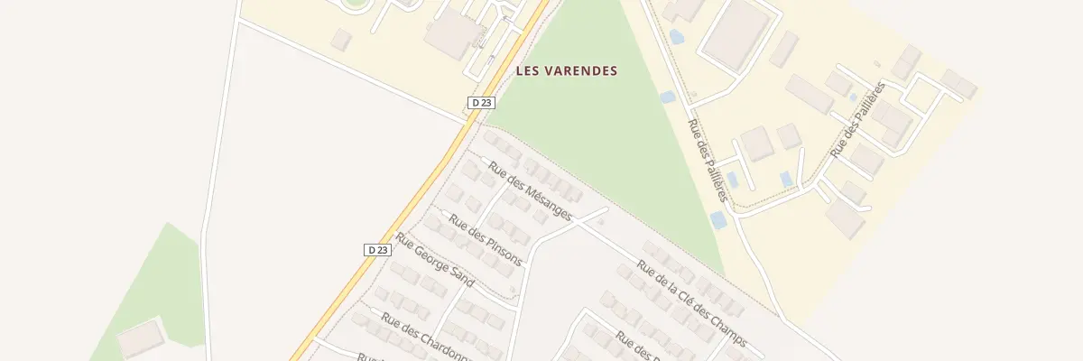 Plan du 10 Rue des Mésanges à Bretteville-sur-Laize