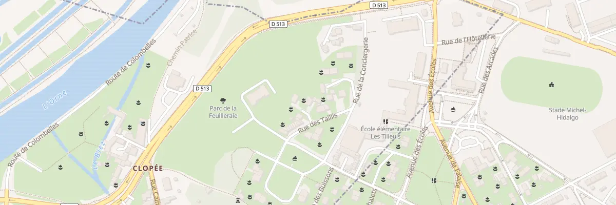 Plan du 8 Rue des Taillis à Mondeville
