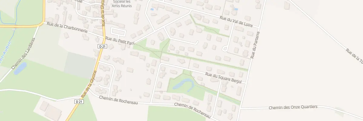 Plan du 11 Rue du Square Berjol à Brissac Loire Aubance