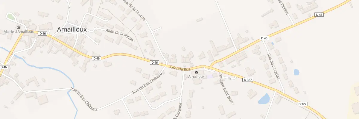 Plan du 72 Grande Rue à Amailloux