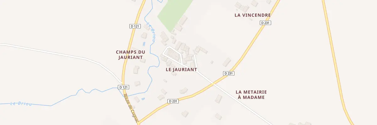 Plan du 5135 Le Jauriant à Thors