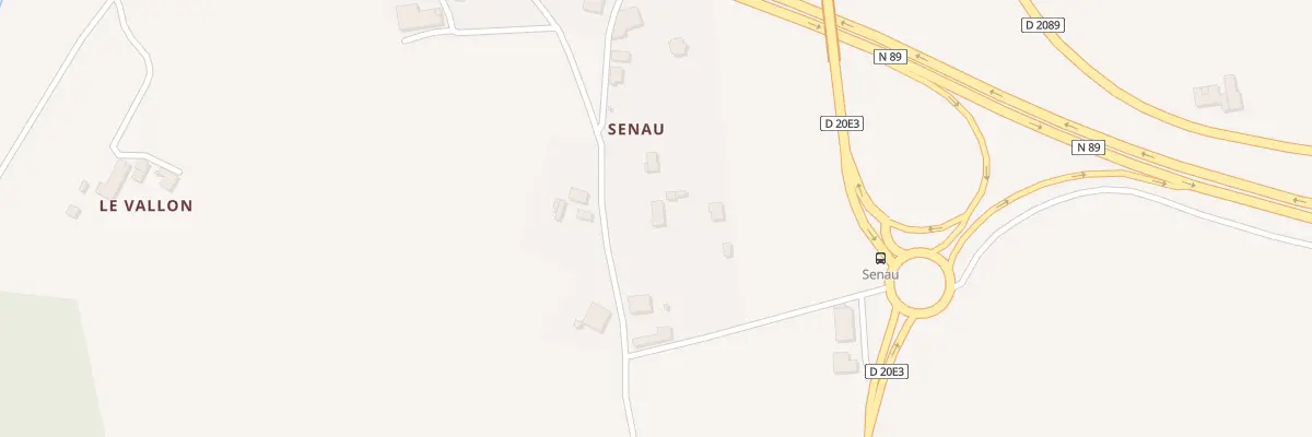 Plan du 5 Senau à Vayres