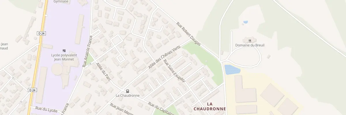 Plan du 18 All des Chenes Verts à Cognac