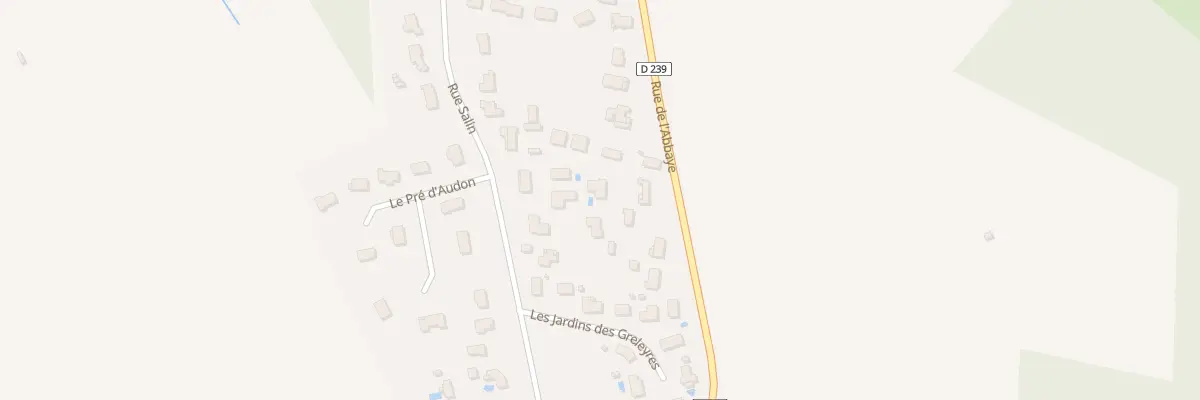 Plan du 76A Rue de Salin à La Sauve