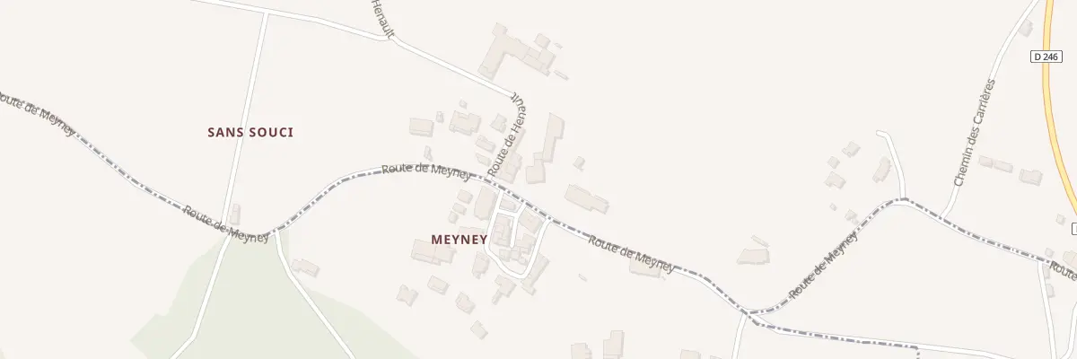 Plan du 630 Meyney à Villegouge