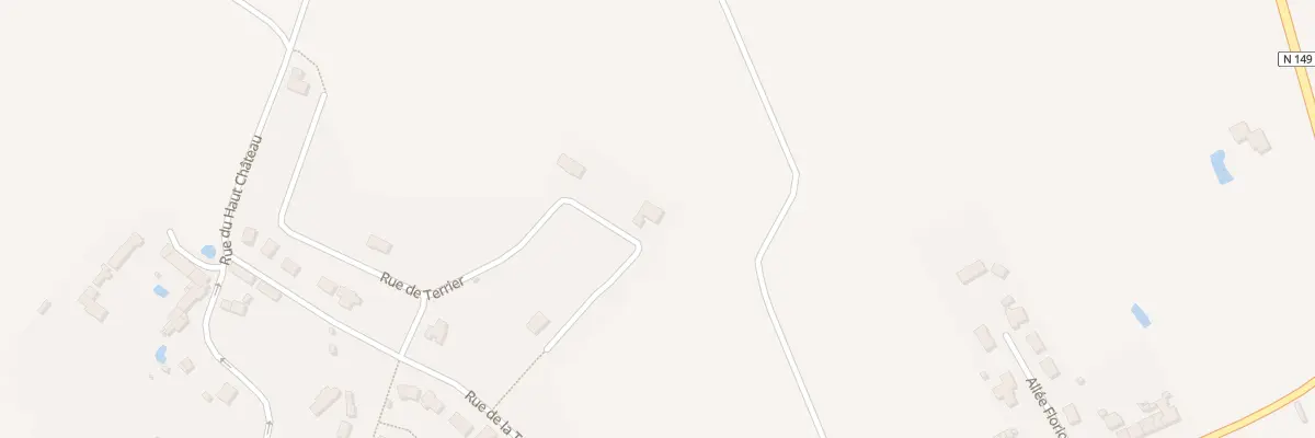 Plan du 2 Rue du Terrier à Amailloux