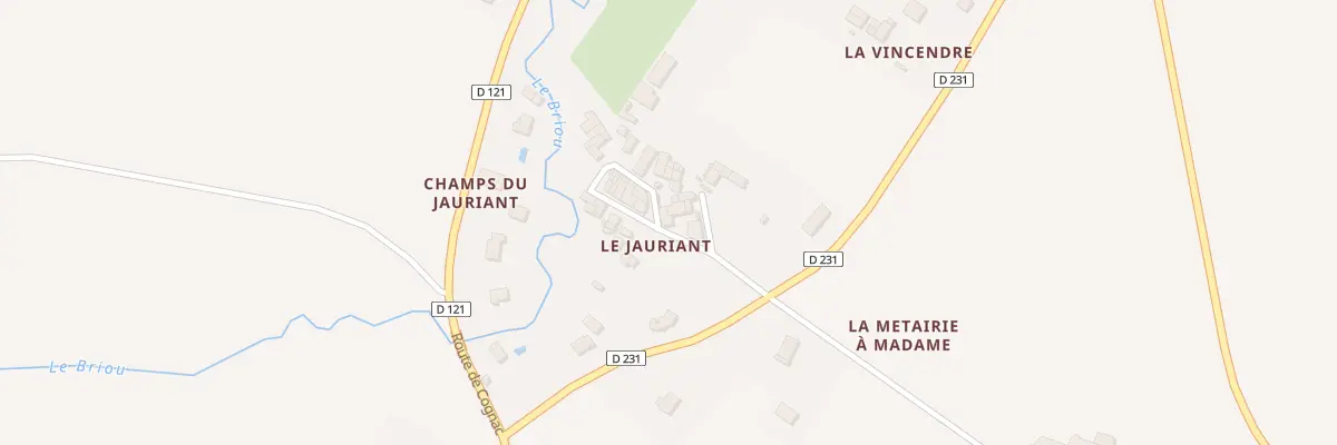 Plan du 6 Rue du Jauriant à Thors