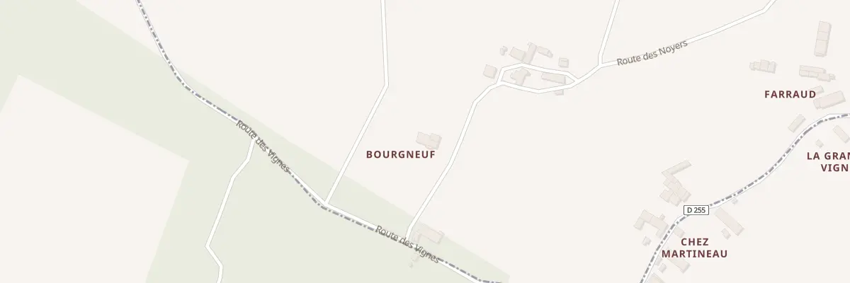 Plan du 10 Rte des Noyers à Vanzac