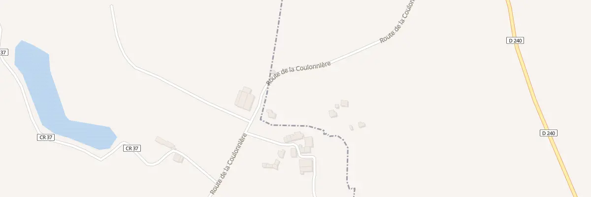 Plan du 465 Rte de la Coulonnière à Trans