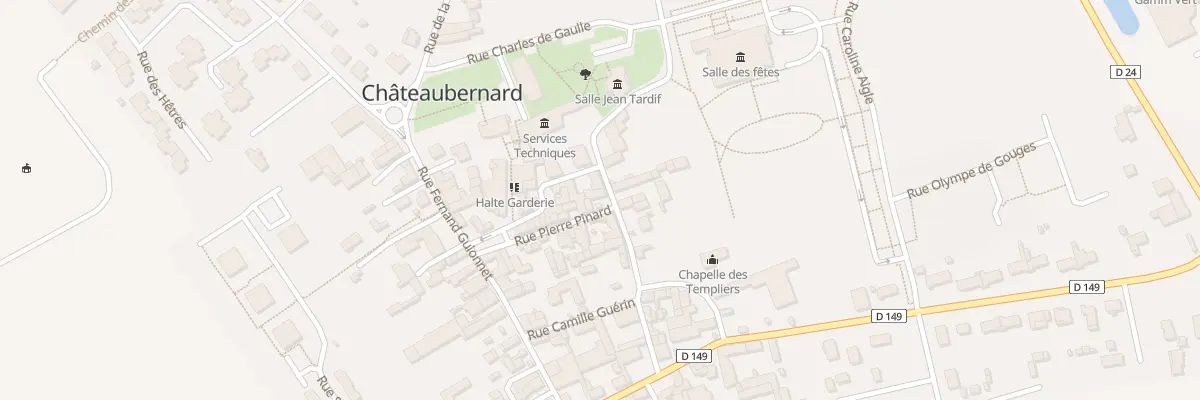 Plan du 7 Rue des Pierrières à Châteaubernard