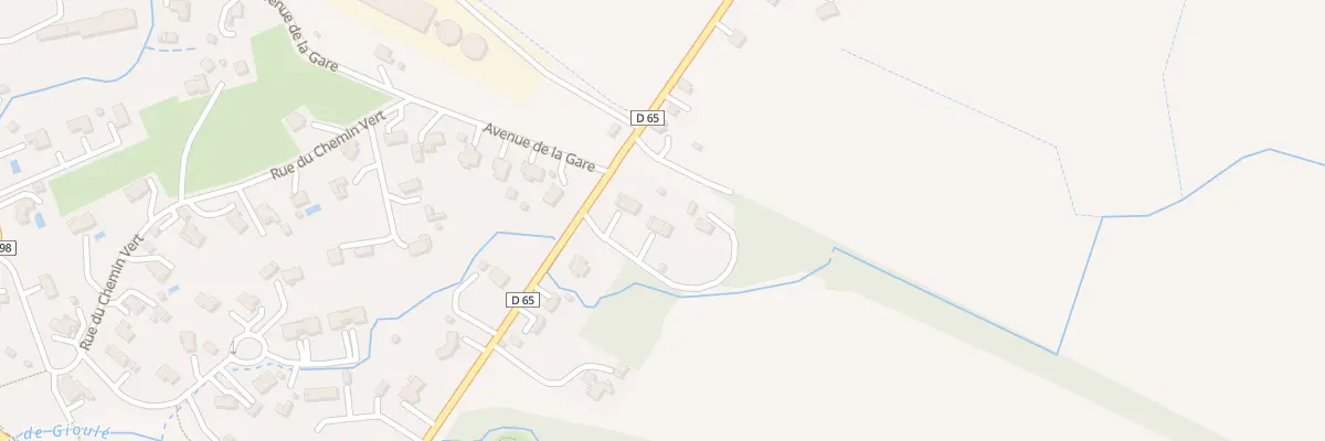 Plan du 404 Av du Comte de Dampierre à Cazères-sur-l’Adour