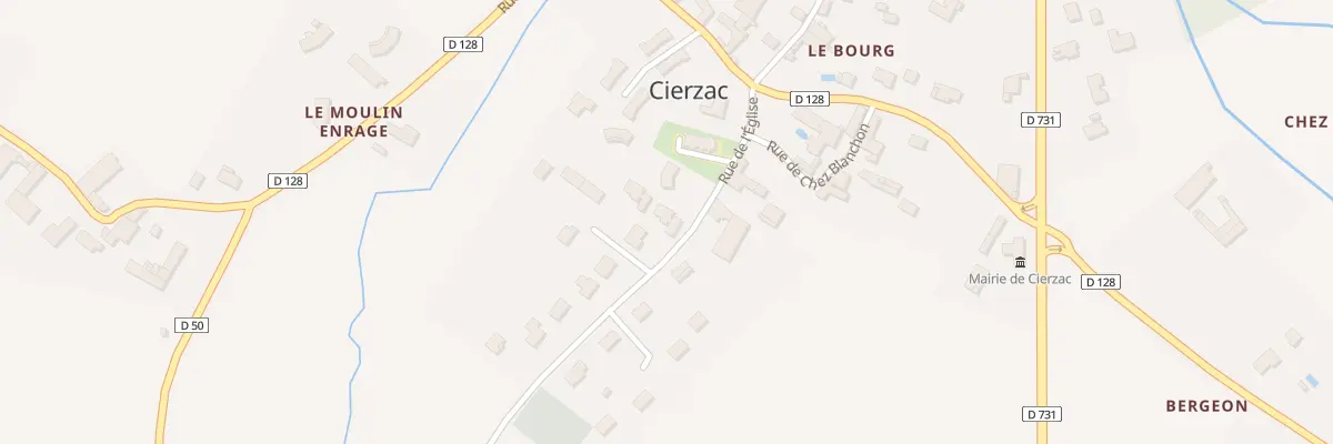 Plan du 8 Rue de l’Eglise à Cierzac