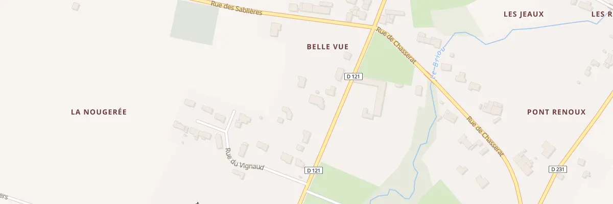 Plan du 10 Rte de Cognac à Thors