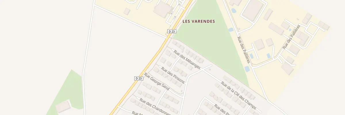 Plan du 9 Rue des Mésanges à Bretteville-sur-Laize