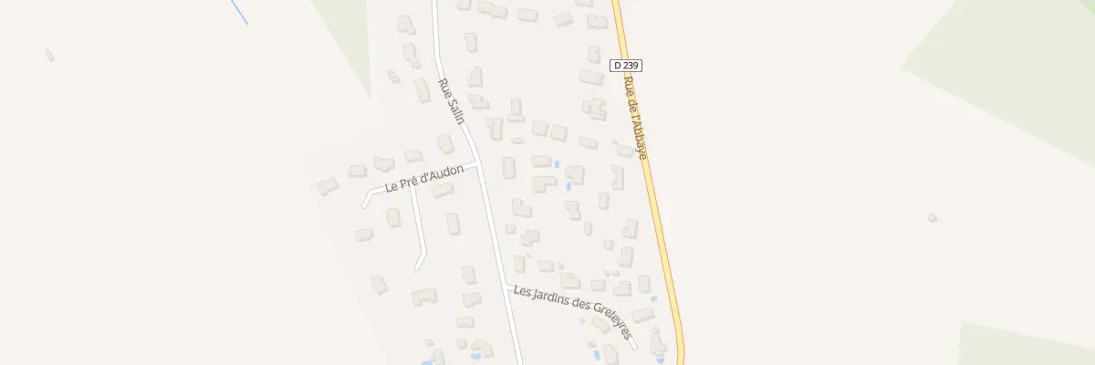 Plan du 80 Rue de Salin à La Sauve
