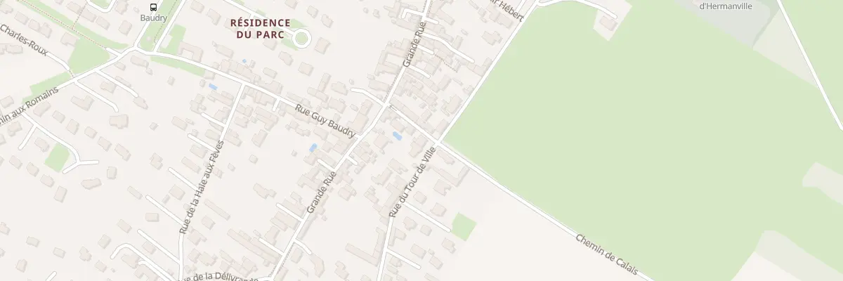 Plan du 408 Rue du Tour de Ville à Hermanville-sur-Mer