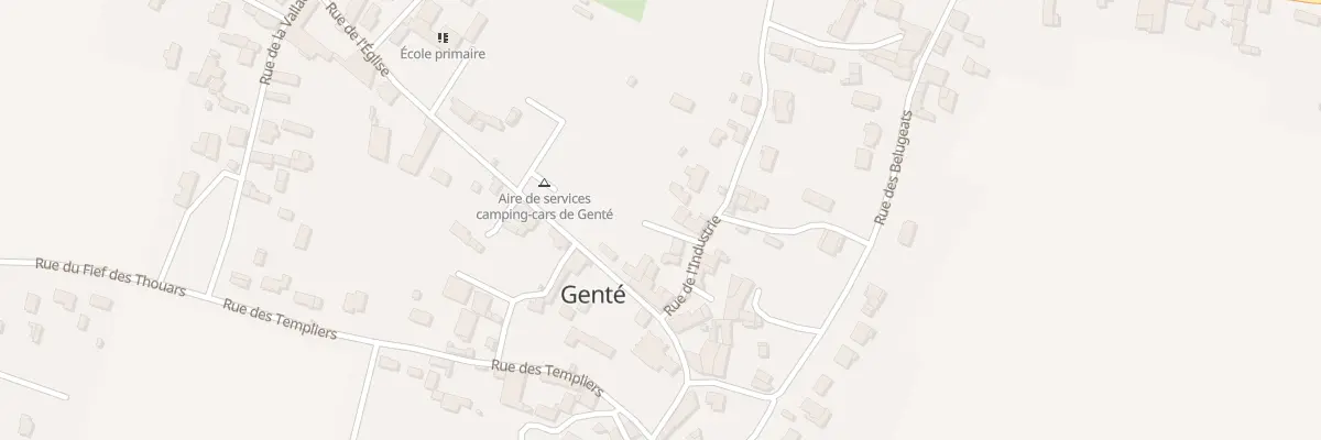 Plan du 4 Rue du Fournil à Genté