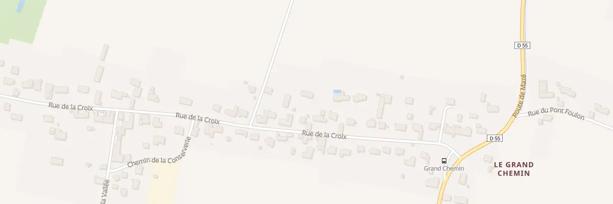 Plan du 22T Rue de la Croix à Loire-Authion