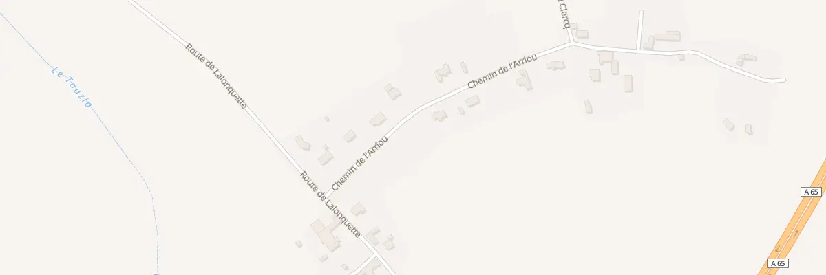 Plan du 17 Che de l’Arriou à Miossens-Lanusse