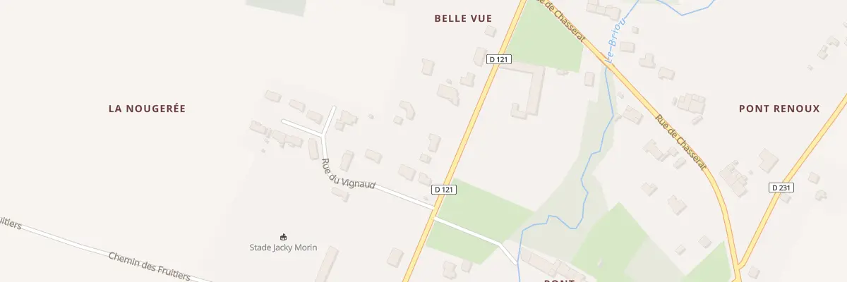Plan du 12 Rte de Cognac à Thors