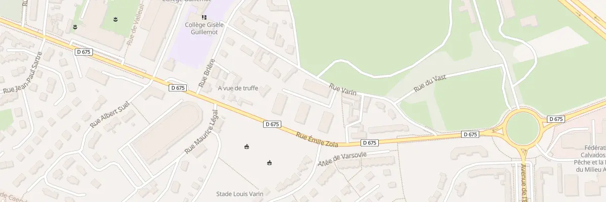 Plan du 8 Rue Varin à Mondeville