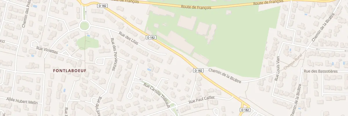 Plan du 35 Rue des Lilas Fontlaboeuf à La Crèche