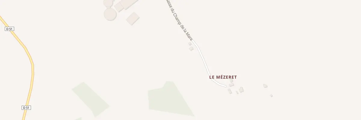 Plan du 97 Le Mezeray à Saint-Hilaire-de-Briouze