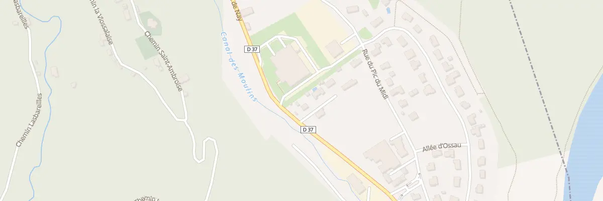 Plan du 1 Imp des Pyrenees à Narcastet