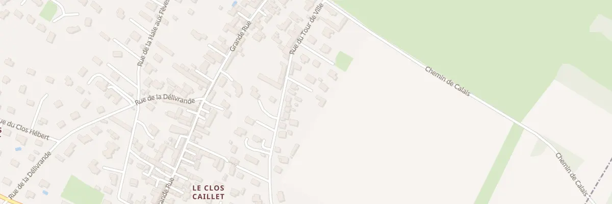Plan du 551 Rue du Tour de Ville à Hermanville-sur-Mer