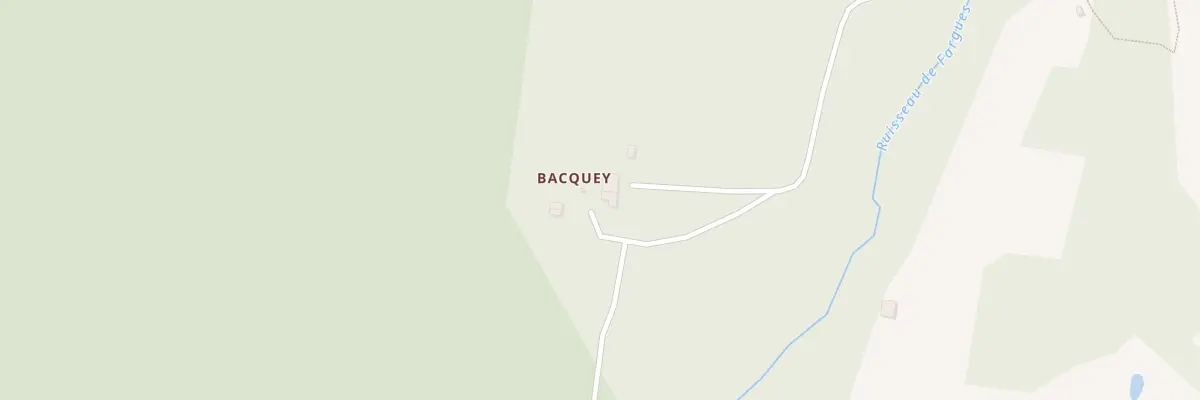Plan du 114 Bacquey à Fargues