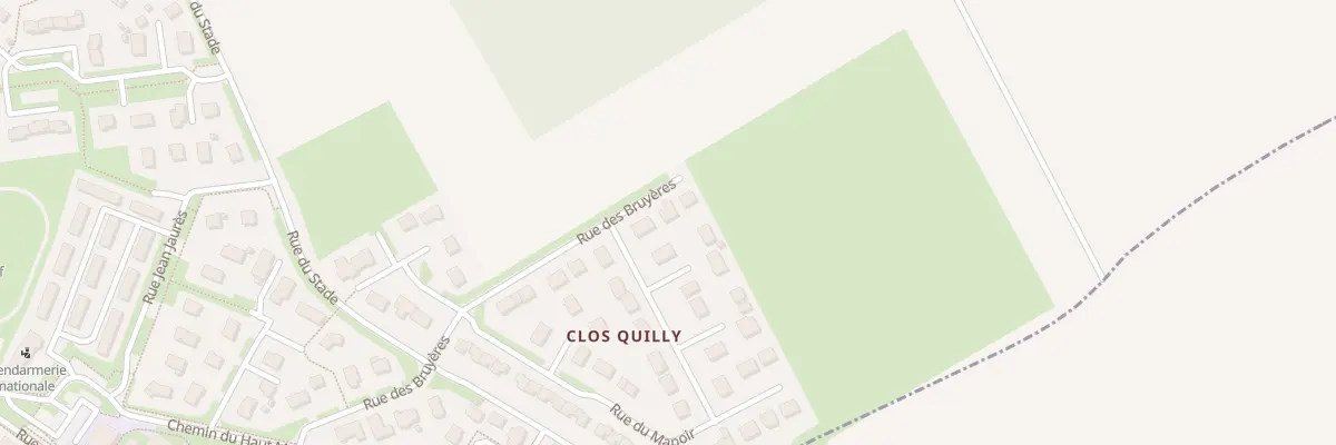 Plan du 22 Rue des Bruyères à Bretteville-sur-Laize