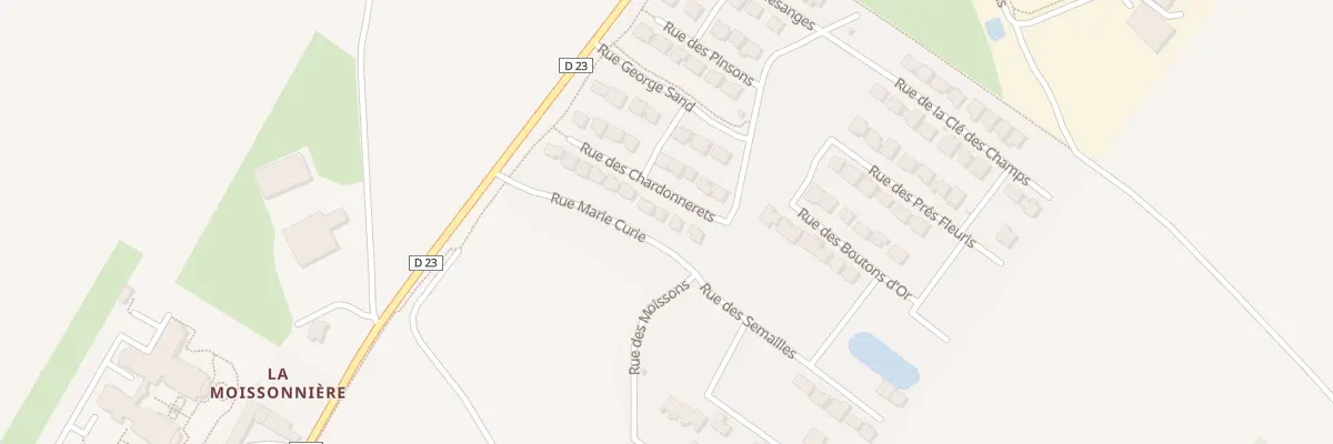 Plan du 7 Rue des Chardonnerets à Bretteville-sur-Laize