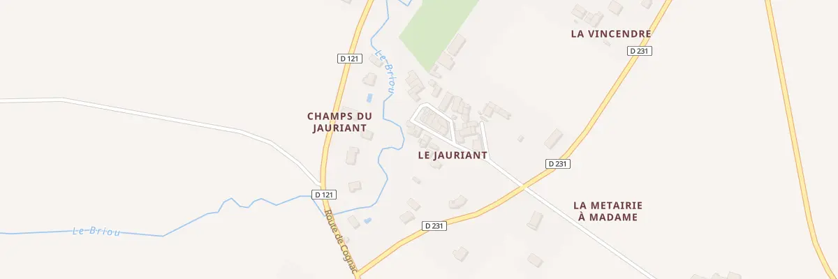 Plan du 20 Rue du Jauriant à Thors