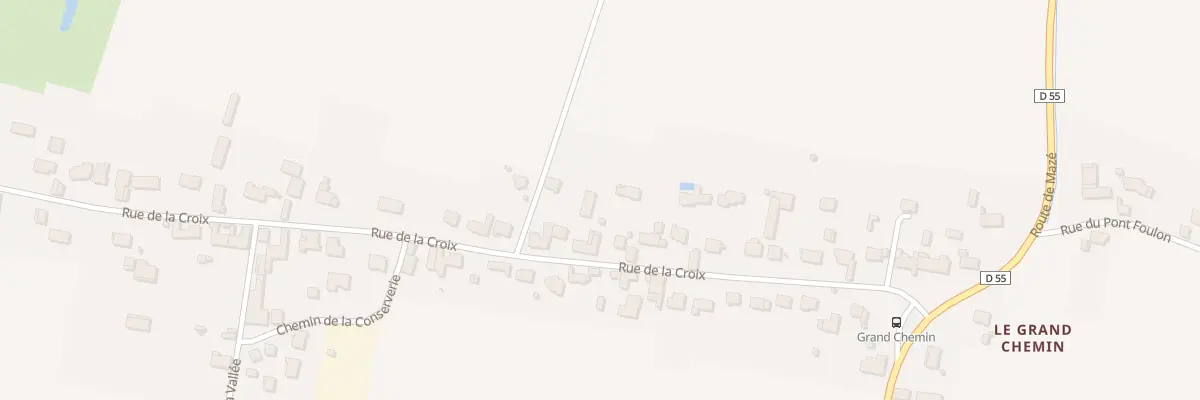 Plan du 24 Rue de la Croix à Loire-Authion