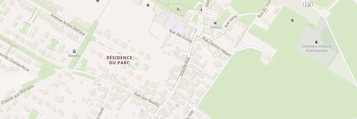 Plan du 244 Grande Rue à Hermanville-sur-Mer
