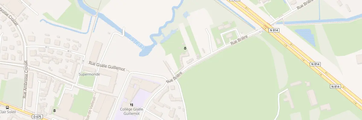 Plan du 7 Rue Brière à Mondeville