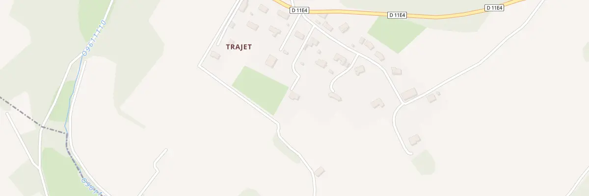 Plan du 7 Trajet à Laroque
