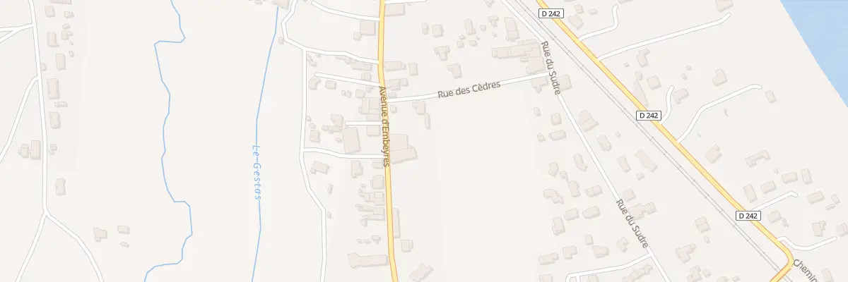 Plan du 19B Av d’Embeyres à Vayres