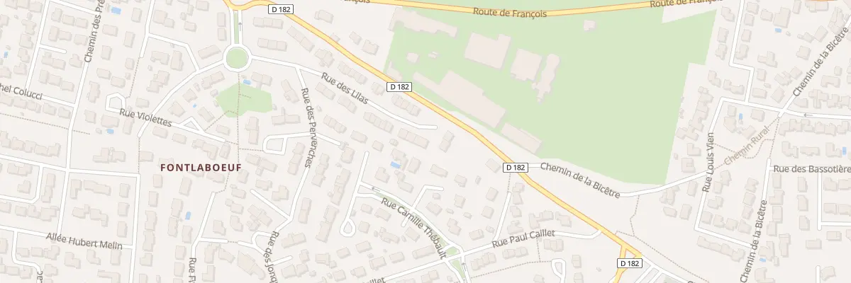 Plan du 39 Rue des Lilas Fontlaboeuf à La Crèche