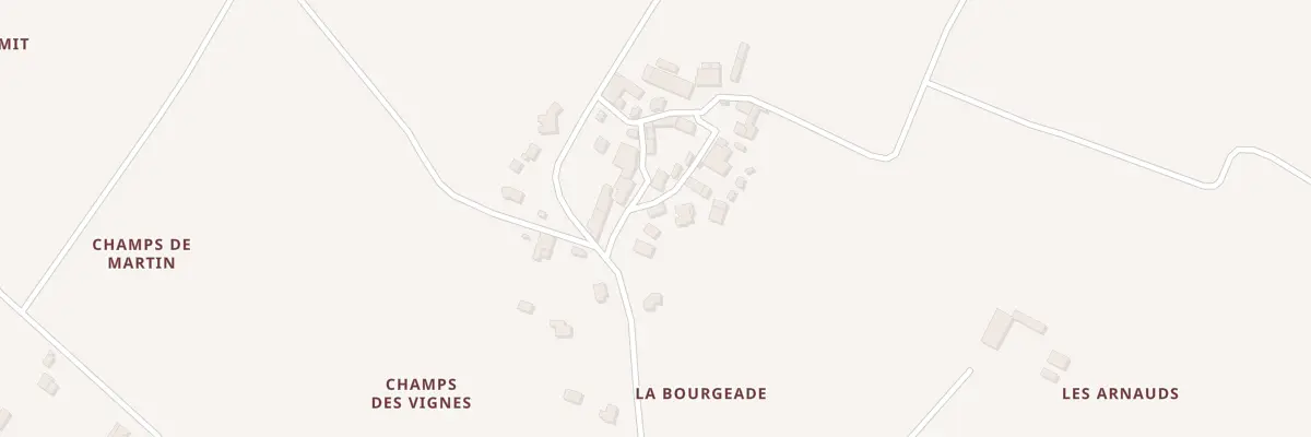 Plan du 6 Cr 27 La Bourgeade à Chepniers