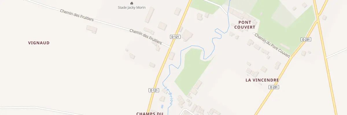 Plan du 21 Rte de Cognac à Thors