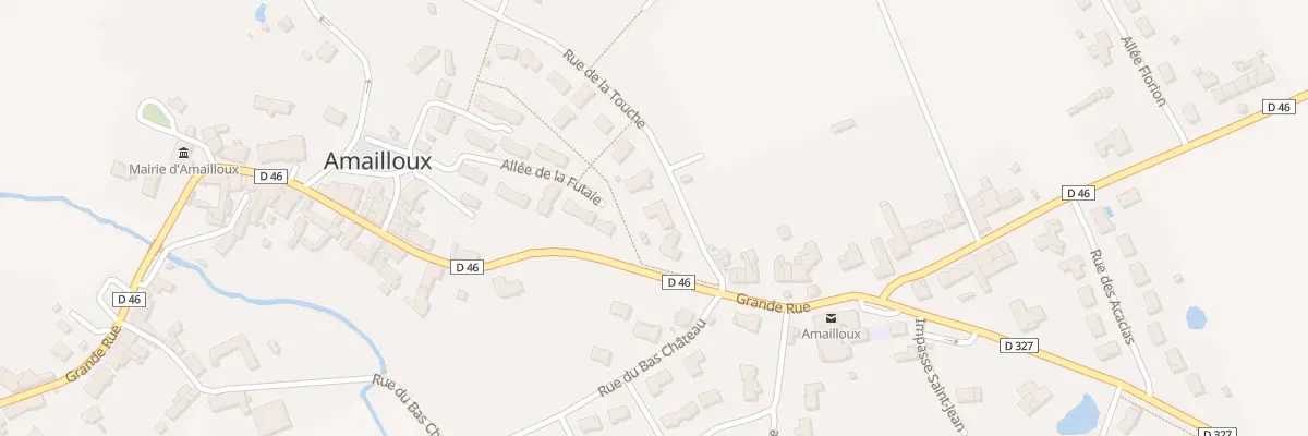 Plan du 22 Rue de la Touche à Amailloux