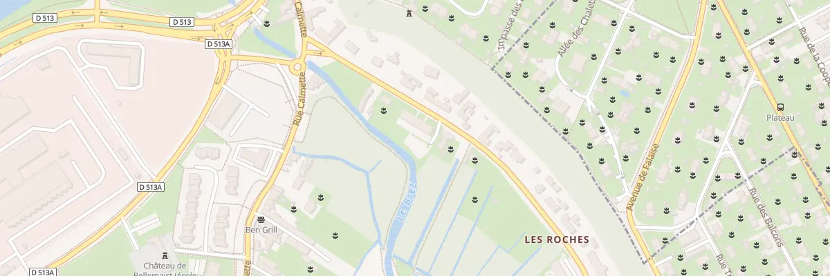 Plan du 6 Rue des Roches à Mondeville
