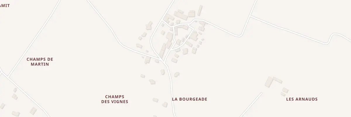 Plan du 4 Cr 27 La Bourgeade à Chepniers