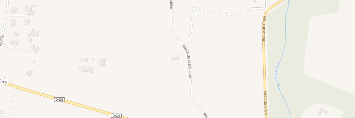 Plan du 32 Rte de la Mouline à Baron