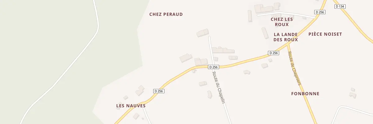 Plan du 5008 Chez Peraud à Polignac